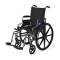 Medline Industries Inc Wheelchair Patient Excel K4 Basic 300lb Capacity Black/Gray Swngwy Ftrst Arm Each - MDS806500E