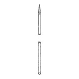 BR Surgical, LLC K-Wire Kirschner 1.6mmx6" Trocar Point Stainless Steel Each - BR33-40816