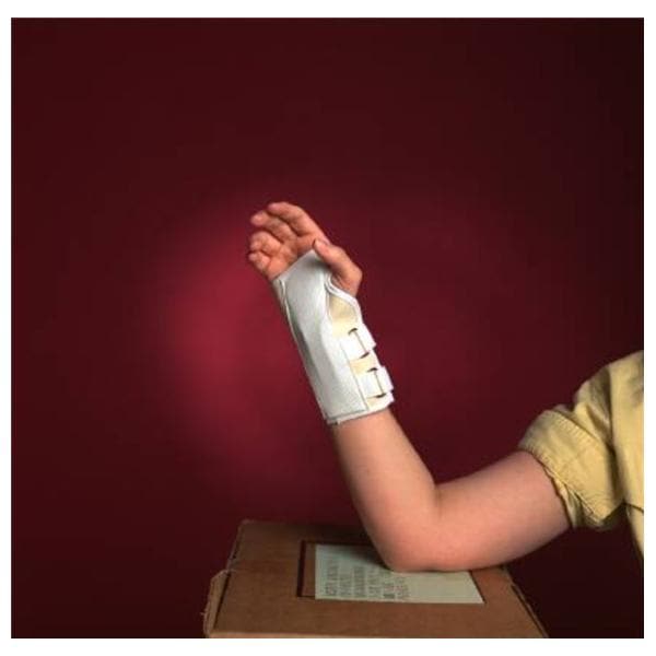 Scott Specialties Inc Splint Adult Wrist Cock-Up White Size 8" Small Left Each - 3960S-L