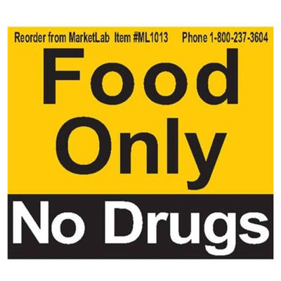 Marketlab Magnet Label Yellow/Black 2/Pk - 1013