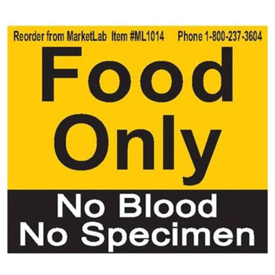 Marketlab Magnet Label Yellow/Black 2/Pk - 1014