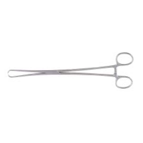 Miltex Forcep Tenaculum Schroeder Meister-Hand 10" Round Jaw/Atraumatic Tip SS Each - Integra Miltex - MH30-966ATR
