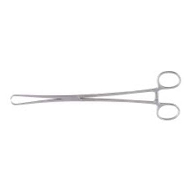 Miltex Forcep Tenaculum Schroeder Meister-Hand 10" Round Jaw/Atraumatic Tip SS Each - Integra Miltex - MH30-966ATR