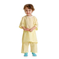 Medline Industries Inc Shirt Patient Fabric Snuggly Solids Small Yellow Pediatric 2/Dz - MDT011277S