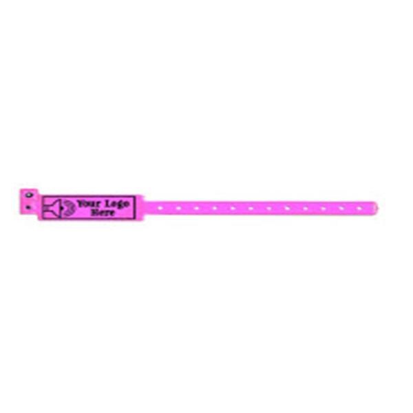 Precision Dynamics Corp. Wristband Identification ClearImage Vinyl Lavender 500/Bx - 420P-23-PDM