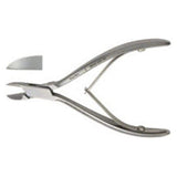Miltex Splitter Nail Meister-Hand 4-1/2" Straight Jaw Double Spring Stainless Steel Each - Integra Miltex - MH40-225-SS