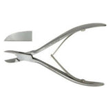 Miltex Splitter Nail Meister-Hand 5" Straight Jaw Double Spring Stainless Steel Each - Integra Miltex - MH40-226-SS