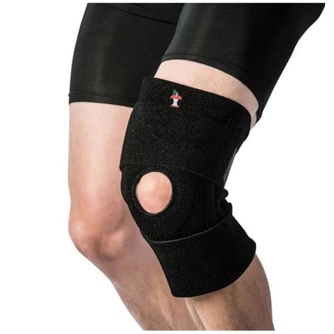 Core Products Brace Wraparound Knee Nylon Lining Black Size Large/X-Large Each - KNE-6407