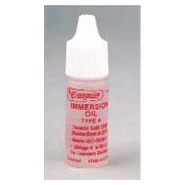 Unico G380 Type A Immersion Oil 7mL Each - B6-8905
