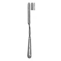 Miltex File Bone 9-3/4" Bayonet Shank Half Round Blade Stainless Steel Each - Integra Miltex - 27-703
