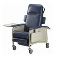 Invacare Recliner Clinical UniCliner Steel Frame 250lb Capacity Blue Ridge Each - IH6077A/IH61