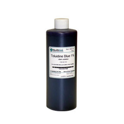 EDML, LLC Toluidine Blue Stain Solution 1% 16oz Each - 400218