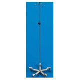 Mac Medical Stand IV Pole 4 Hook 68-108" Height Adjustment Each - IVS-1004