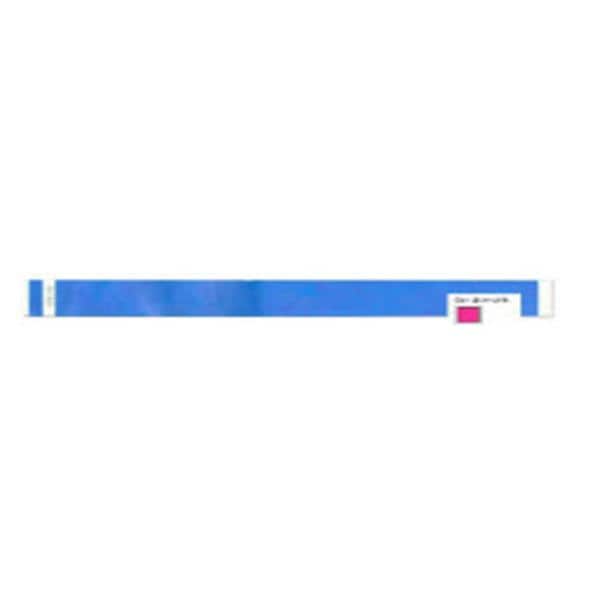 Medline Industries Inc Wristband Identification Tytan Band Tyvek Day Glow Pink Adult 500/Box - TYS-37-PDM