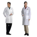 Fashion Seal Lab Coat Knee Length 65% Polyester / 35% Cotton Mens White X-Large 41 in Each - 471-XL