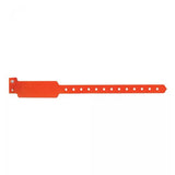 Precision Dynamics Corp. Wristband Identification Sentry SuperBand Poly Orange Adlt/Ped Write On 500/Bx - 5070-17-PDM