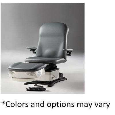 Midmark Corporation Chair Podiatry Barrier-Free w/o Top 22-5-43.5" 450lb Capacity Each - 647-004