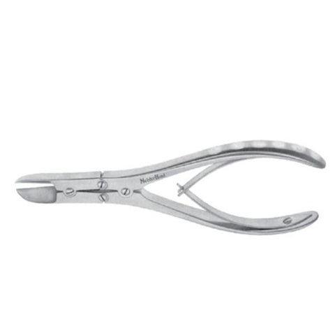 Miltex Forcep Bone Ruskin Meister-Hand 7-1/2" Straight Stainless Steel Each - Integra Miltex - MH25-384
