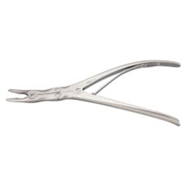 Miltex Rongeur Leksell 9-1/2" Curved Standard 3mm Bite Stainless Steel Each - Integra Miltex - 25-510