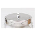 Dukal Corporation Cover Sundry Jar 3" Silver Stainless Steel Each - 4014C