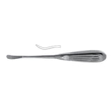 Miltex Rasp Glabella Aufricht Meister-Hand 8-1/4" Curved Backward Cutting Tip SS Each - Integra Miltex - MH21-348