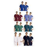 Fashion Seal Shirt Scrub 100% Cotton Unisex Ceil Blue X-Small Reversible 1 Pocket Each - 6717-XS