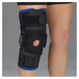 Deroyal Industries Inc Brace Wraparound Warrior Regular Knee Tri-Tex Black Size 2X-Large Universal Each - 14611009