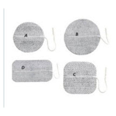 Axelgaard Electrode Electrotherapy ValuTrode 2" Round Carbon/Cloth White 40/Bg - 922554