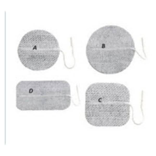 Axelgaard Electrode Electrotherapy ValuTrode 2" Round Carbon/Cloth White 40/Bg - 922554