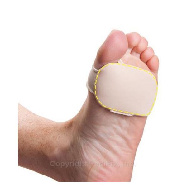 Pedifix, Inc Cushion Visco-Gel Forefoot Silicone Thin Beige Size Small Left Each - 1322