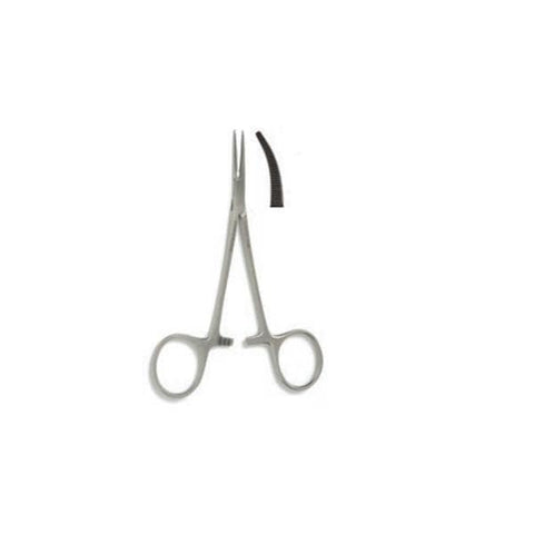 Derron Surgical Instruments Forcep Hemostatic Halsted Mosquito 5" Curved #181 Stainless Steel Each - 16-22