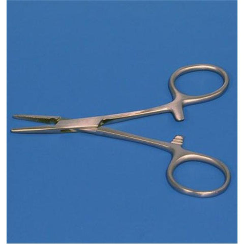 Sklar Instruments Forcep Hemostatic Hartmann Mosquito 3-1/2" Serrated Straight Stainless Steel Each - 17-1235