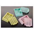 Simport Plastics Ltd. Histosette II Tissue Cassette Hinged Locking Lid W/ 45deg Labeling Area 1000/Ca - M485-11