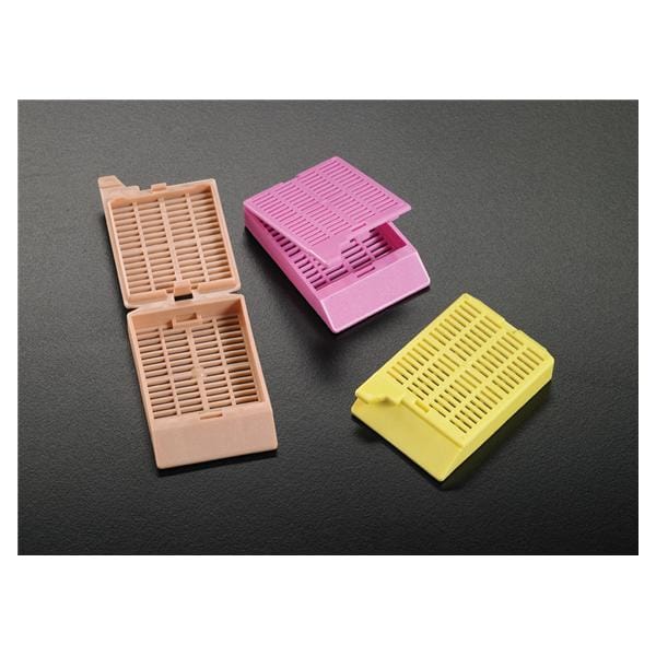 Simport Plastics Ltd. Unisette Processing/Embedding Tissue Cassette Lilac Lid 1500/Ca - M505-10