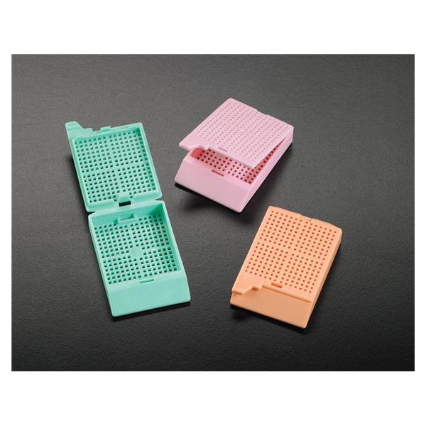 Simport Plastics Ltd. Unisette Processing/Embedding Biopsy Cassette White Lid 1500/Ca - M506-2