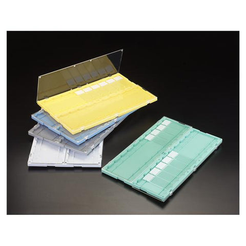 Simport Plastics Ltd. SlideFolder Microscope Slide Storage Folder Asst Clr 20 Pstn 192x295x11 10/Ca - M750-20AS