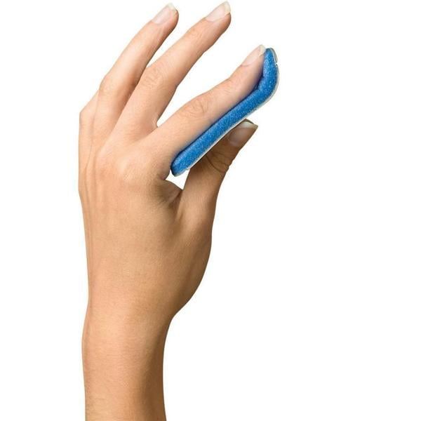 Medline Industries Inc Splint Fracture Finger Curved Silver Size Small 12/Ca - ORT32300S