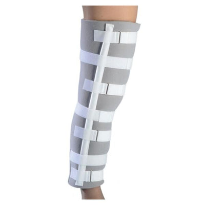 DJO, Inc Splint Immobilizer Procare Knee Foam White/Gray Size 8" Universal Each - 79-80600