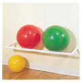 Patterson Med(Sammons Preston) Rack Ball Wall Mount 58x17x3" With Mount Screws Each - 819901