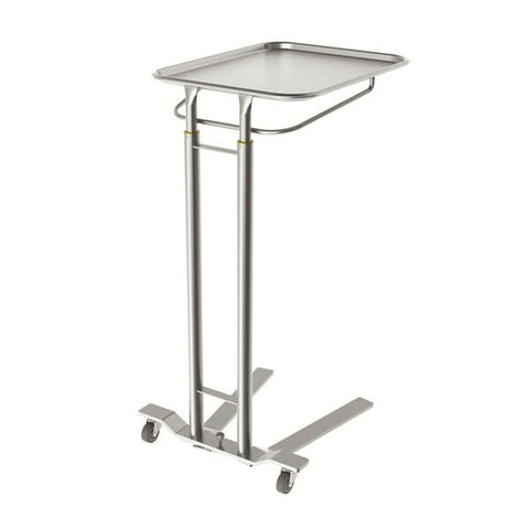 Mac Medical Stand Mayo 21-1/4x16-1/4" 50lbs 2 Swivel Casters Each - MYO-2000