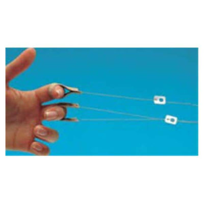 Patterson Med(Sammons Preston) Loop/Sling Traction Finger Ultrasuede Natural 10/Pk - A44413