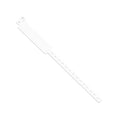 Medline Industries Inc Wristband Identification Vinyl White Adult 500/Bx - NON050510