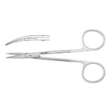 Miltex Scissors Iris Meister-Hand 4-1/2" Curved Tungsten Carbide Each - Integra Miltex - MH5-306TC