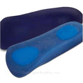 Pedifix, Inc Orthotic GelStep Silicone Men 8-9/Women 10-12 Cvrd 3/4 Blue Size Large 1/Pr - 7002-C