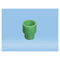 Sarstedt, Inc Push Tube Cap LDPE Green 12mm 1000/Pk - 65.809.302