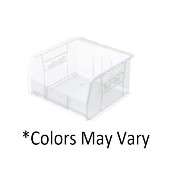 Akro Bin Storage AkroBins 10-7/8x11x5" Clear Polymer With Label Holder 6/Case - Mils - 30235SCLAR