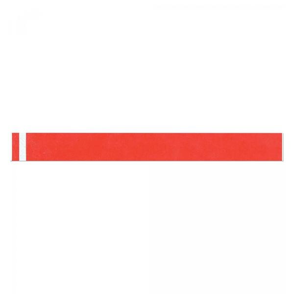 Precision Dynamics Corp. Wristband Identification Short Stay Tyvek Red Adult 1000/Bx - 3005-16-PDR