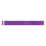 Precision Dynamics Corp. Wristband Identification Short Stay Tyvek Purple Adult 1000/Box - 3005-43-PDR