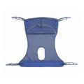 Medline Industries Inc Sling Patient Lift Full Body Mesh Blue Size Large Each - MDSR115