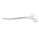 BR Surgical, LLC Forcep Sponge Bozeman 10-1/2" Curved Stainless Steel Each - FG16-23126